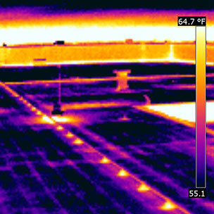 roof and building envelope moisture survey